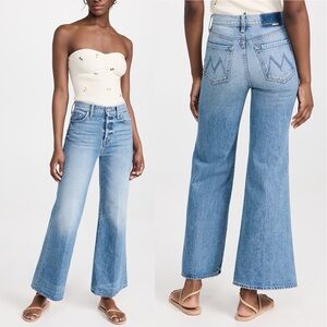 MOTHER SUPERIOR Jeans Tomcat Roller Pretty Is as Pretty Does Blue Size 26